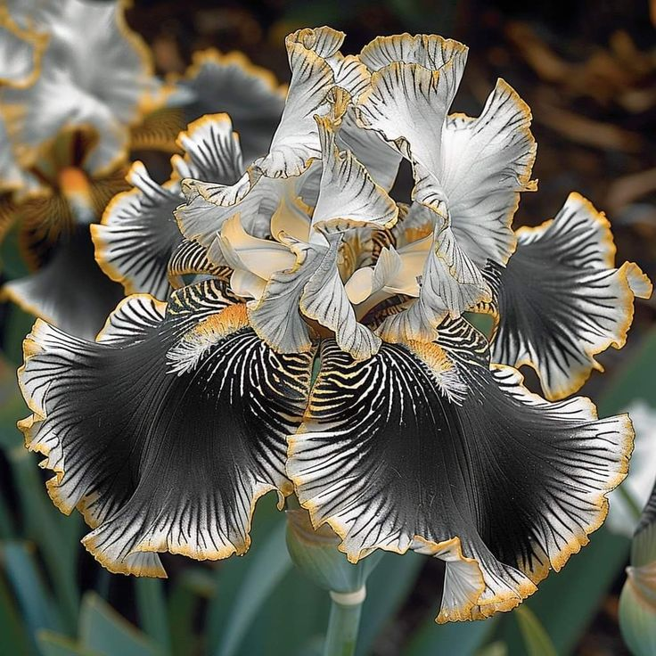 Blue flame-Rare Iris Bulbs⚜️