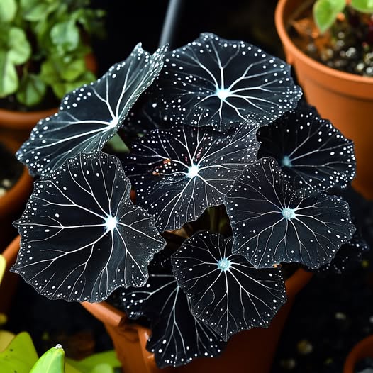Moonlight Butterfly Begonia - Black🦋