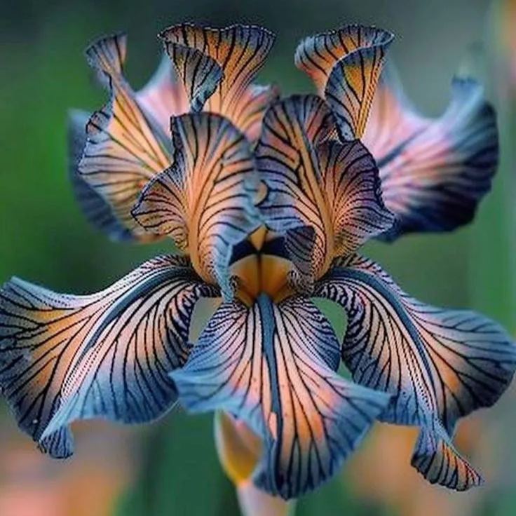 Blue flame-Rare Iris Bulbs⚜️