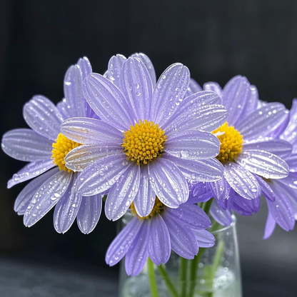 🫧Ethereal Purple Zinnias Seeds – Transparent Petal Wonders🪷