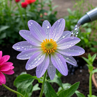 🫧Ethereal Purple Zinnias Seeds – Transparent Petal Wonders🪷