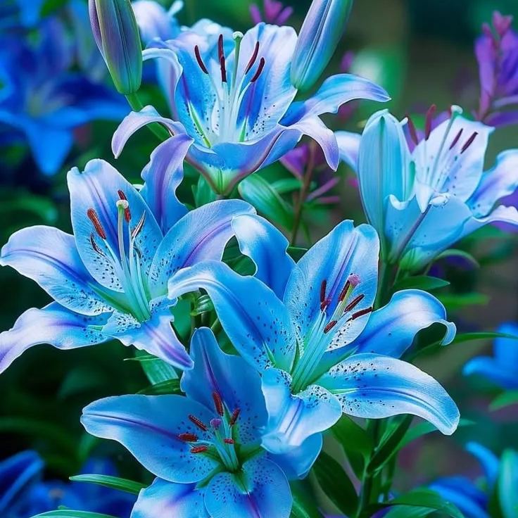 Purple Spots Lily-Rare Exquisite Lily Bulbs 🌸