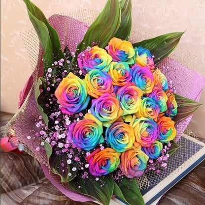 Rainbow Rose Seeds