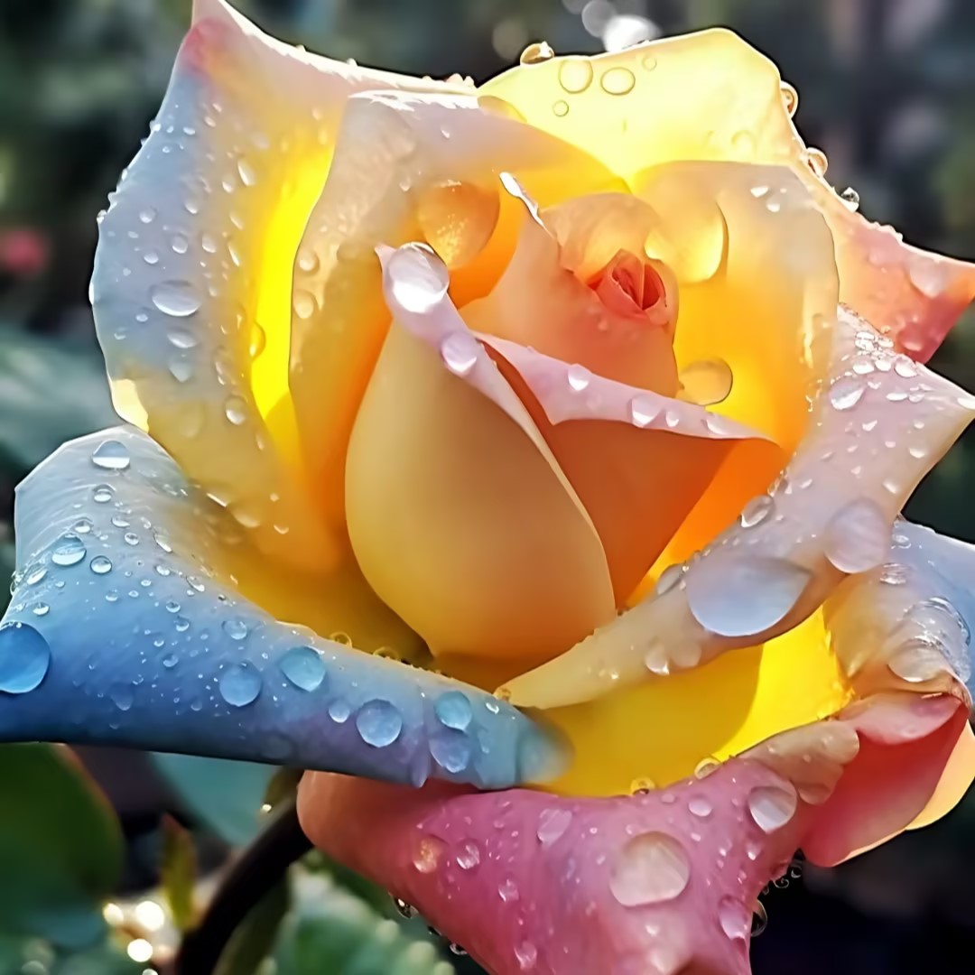 Gradient Rainbow Rose Seeds